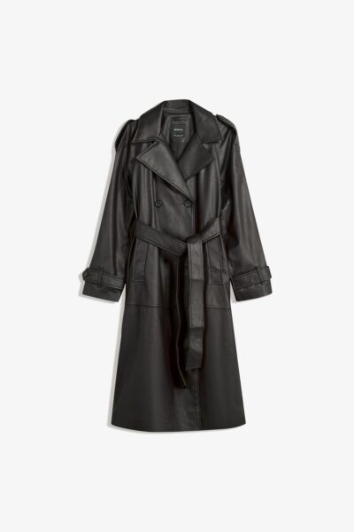 Suni Deri Trenckot - Resim 2