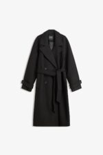 Kemerli Yumusak Trenckot - Resim 2