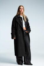 Kemerli Yumusak Trenckot - Resim 3