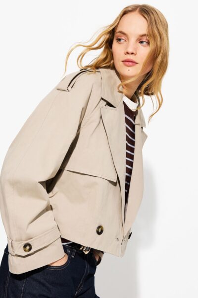 Kisa Trenc Ceket - Resim 1