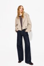 Kisa Trenc Ceket - Resim 4