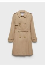 Klasik Kemerli Trenckot - Resim 3