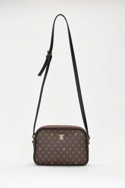 Kahve Monogram Kadin Omuz Cantasi 05Po22Y1536 - Resim 2