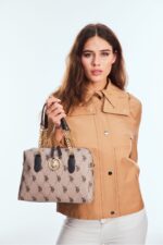 Vizon Kahve Kadin Omuz Cantasi Us8701 Online Exclusive - Resim 2