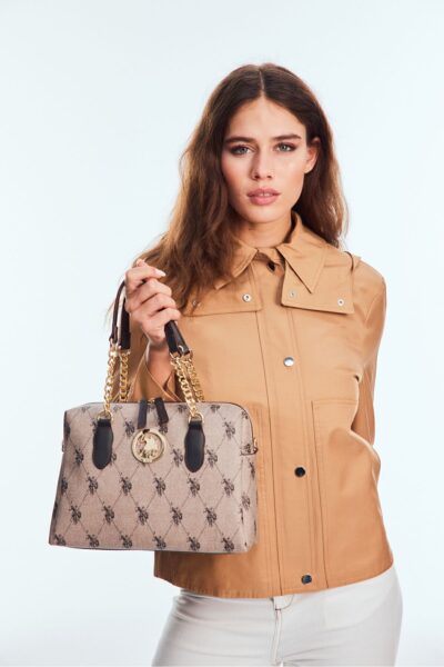 Vizon Kahve Kadin Omuz Cantasi Us8701 Online Exclusive - Resim 2