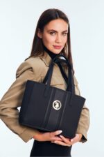 Siyah Kadin Omuz Cantasi Us8029 Online Exclusive - Resim 3