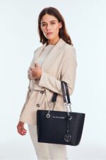 Siyah Kadin Omuz Cantasi Us8623 Online Exclusive - Resim 2