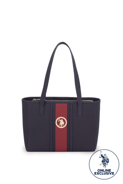 Lacivert Bordo Kadin Omuz Cantasi Us8029 Online Exclusive - Resim 1