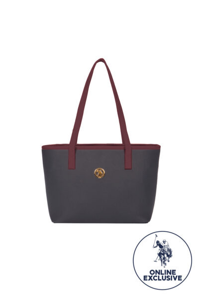 Lacivert Bordo Kadin Omuz Cantasi Us3075 Online Exclusive - Resim 1