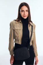 Siyah Siyah Kadin Omuz Cantasi Us21812 Online Exclusive - Resim 3