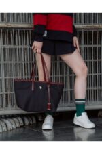 Lacivert Bordo Kadin Omuz Cantasi Us25655 Online Exclusive - Resim 3