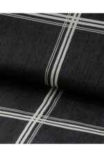 Glen Check Kolay Utulenir Cift Kisilik Nevresim Seti Antrasit - Resim 3