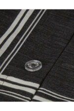 Glen Check Kolay Utulenir Cift Kisilik Nevresim Seti Antrasit - Resim 4