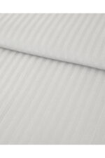 Crystal Ipeksi Twill Cift Kisilik Nevresim Takimi 200X220 Cm Beyaz - Resim 3