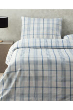 Balmoral Kolay Utulenir Cift Kisilik Nevresim Seti Mavi - Resim 1