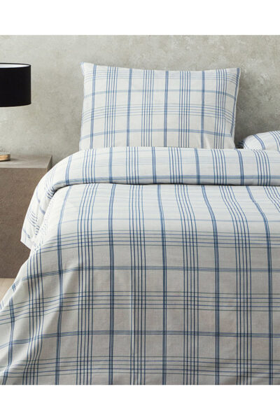 Balmoral Kolay Utulenir Cift Kisilik Nevresim Seti Mavi - Resim 1