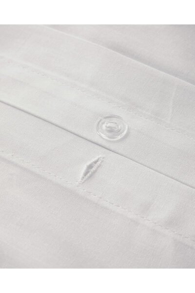 Novella Premium Soft Cotton Cift Kisilik Nevresim Beyaz - Resim 2