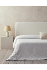 Novella Premium Soft Cotton Cift Kisilik Nevresim Beyaz - Resim 4