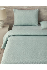 Fancy Flowers Cift Kisilik Nevresim Takimi Yesil - Resim 2