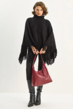 Kadin Bogazli Puskullu Triko Panco Tp251007 60283722 - Resim 1