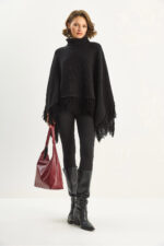 Kadin Bogazli Puskullu Triko Panco Tp251007 60283722 - Resim 2