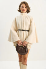 Kadin Buklet Kumas Araboy Kemerli Kase Panco 8014 60284101 - Resim 3