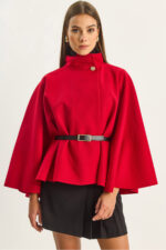 Kadin Gold Dugme Detayli Kemerli Panco 2712 60261570 - Resim 1