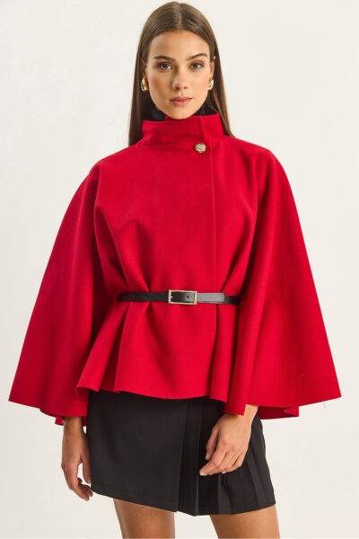 Kadin Gold Dugme Detayli Kemerli Panco 2712 60261570 - Resim 1