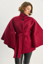 Kadin Kusakli Dik Yaka Kase Panco 0314 60283652 - Resim 3