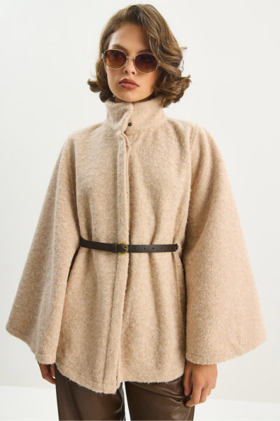 Kadin Buklet Kumas Araboy Kemerli Kase Panco 8014 60284101 - Resim 1