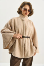 Kadin Buklet Kumas Araboy Kemerli Kase Panco 8014 60284101 - Resim 3