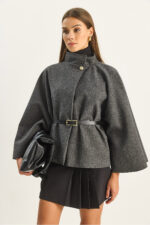 Kadin Gold Dugme Detayli Kemerli Panco 2712 60261570 - Resim 2