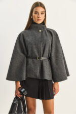 Kadin Gold Dugme Detayli Kemerli Panco 2712 60261570 - Resim 4