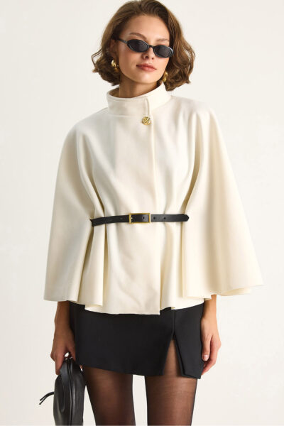 Kadin Gold Dugme Detayli Kemerli Panco 2712 60261570 - Resim 1