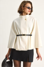 Kadin Gold Dugme Detayli Kemerli Panco 2712 60261570 - Resim 4