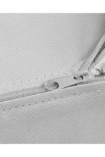 Cicek Desen Baskili Hurc Gri 52X28X21 Cm - Resim 2