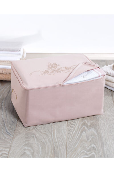 Cicek Desen Baskili Hurc - Resim 1