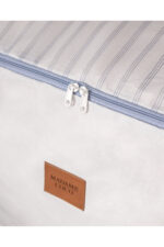 Nuage 2 Li Baskili Hurc Beyaz Acik Mavi - Resim 3