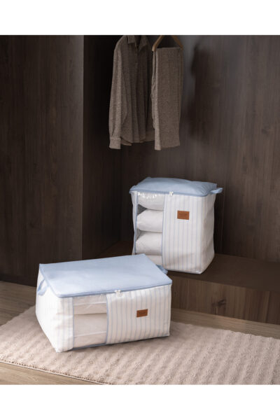 Nuage 2 Li Pencereli Hurc Beyaz Acik Mavi - Resim 1