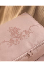 Cicek Desen Baskili 2 Li Hurc Pudra - Resim 2