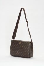 Kahve Monogram Kadin Omuz Cantasi 05Po22Y1550 - Resim 3