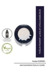 Goz Fari High Pigment Eyeshadow 38 Metallic Light Silver Yuksek Pigmentli - Resim 4