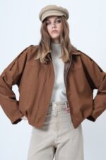 Fitilli Yakali Ceket - Resim 4