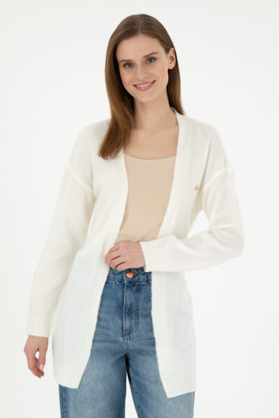 Kadin Krem Melanj Triko Hirka 50297102 Vr159 - Resim 1