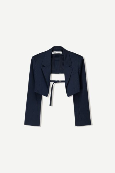 Super Crop Blazer - Resim 2