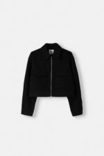 Yumusak Crop Ceket - Resim 2