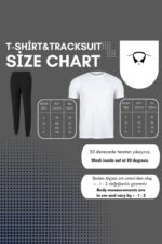 Thatssofetch T Shirt Esofman Alti Jogger Mavi Baski Alt Ust Esofman Takimi Oversize Bisiklet Yaka - Resim 3