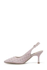 Positan 3Fx Pembe Kadin Topuklu Ayakkabi - Resim 3