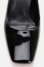 Siyah Kadin Klasik Topuklu Ayakkabi 01Ayy299100A100 - Resim 4