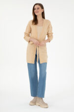 Kadin Kum Melanj Triko Hirka 50297102 Vr123 - Resim 4